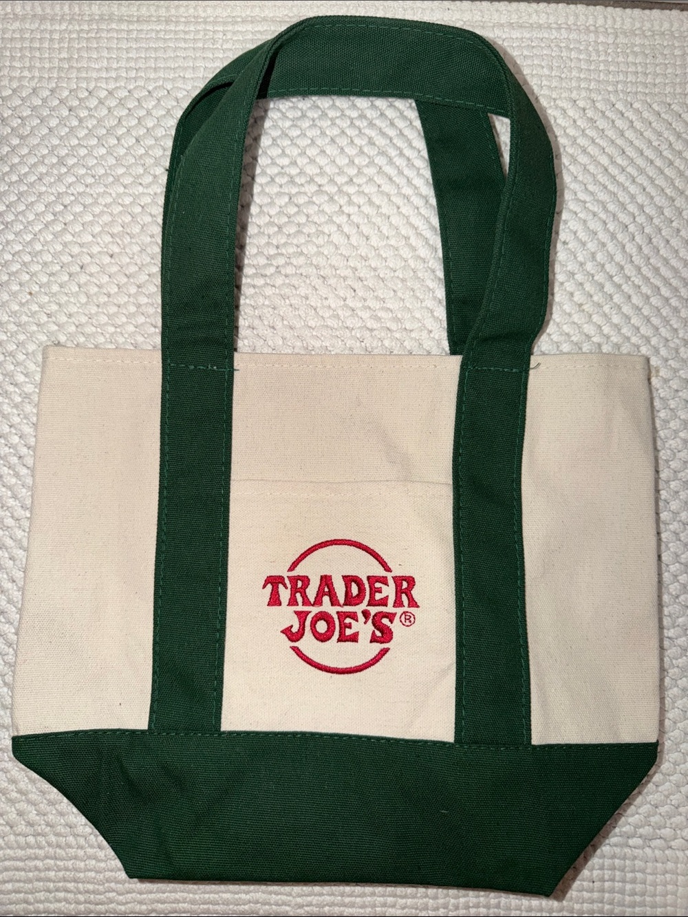 Trader Joe’s Mini Canvas Tote Bag